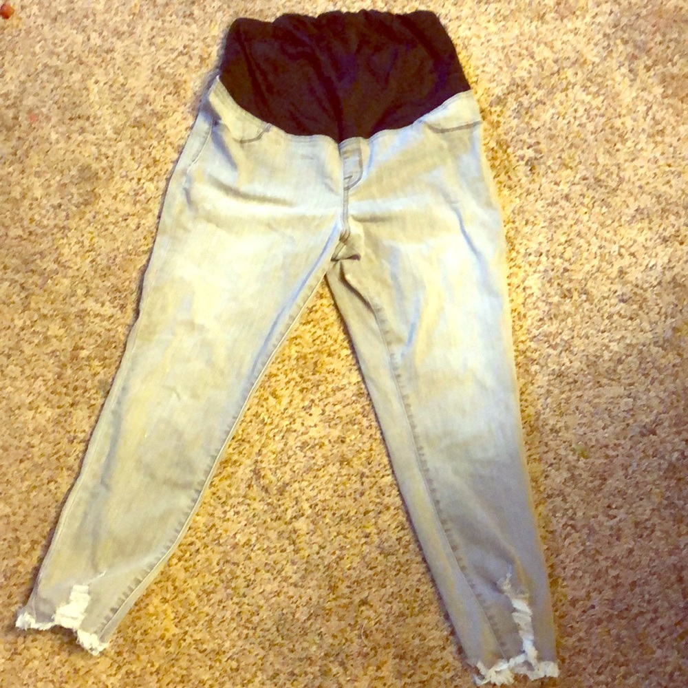 Isabel maternity skinny crop size 12